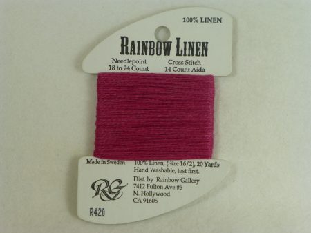 Rainbow Linen R420 Dark Antique Rose Online now