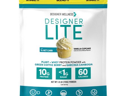 Designer Lite Vanilla Cupcake- 1.6 lb | Designer Protein® Online Sale