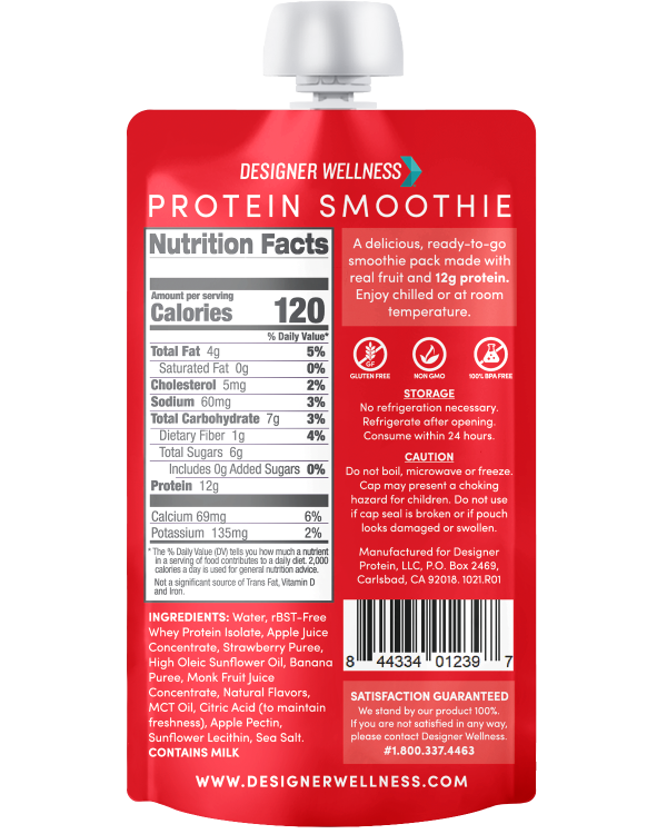 Protein Smoothie - Strawberry Banana 12 pack Fashion