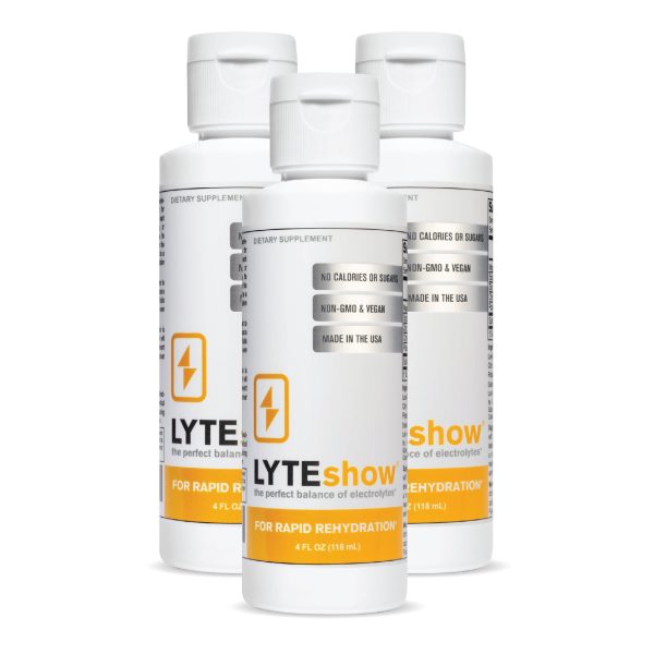 3-Pack of LyteShow 4 oz. Bottles (120 Servings) Supply