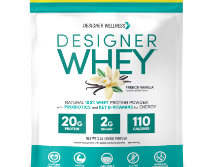 Vanilla Designer Whey 2 lb : 100% Whey Protein Powder- Designer Protein ® Cheap