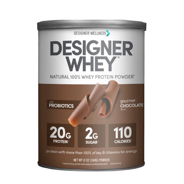 Chocolate Designer Whey 12 oz : 100% Whey Protein Powder | Designer Protein® Fashion