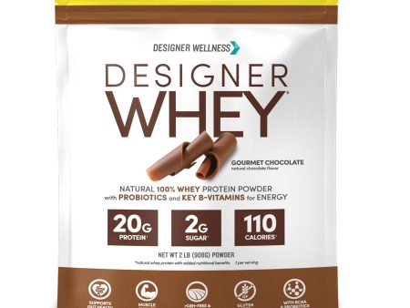 Chocolate Designer Whey 2 lb : 100% Whey Protein Powder Online now