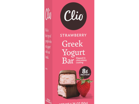 Strawberry Greek Yogurt Bar - 1 Bar Count Hot on Sale