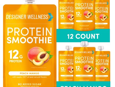 Protein Smoothie - Peach Mango 12 pack Hot on Sale