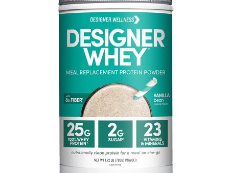 Designer Whey: Meal Replacement Protein Powder | Vanilla Fashion