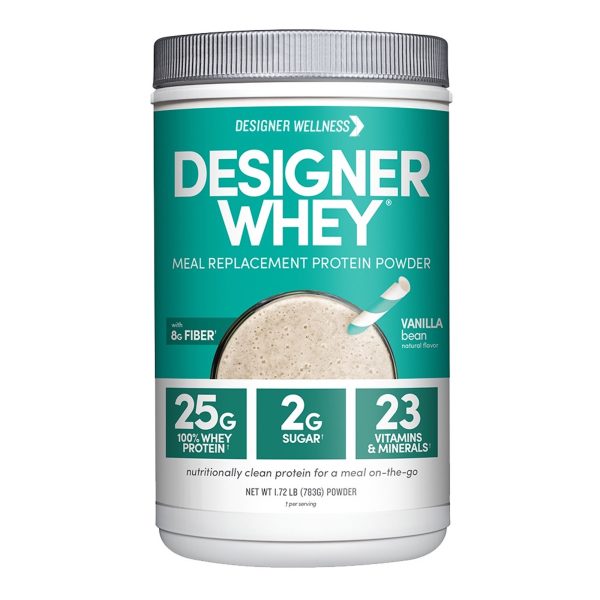 Designer Whey: Meal Replacement Protein Powder | Vanilla Fashion