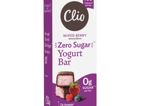 Zero Sugar Mixed Berry Greek Yogurt Bar - 1 Bar Count Online now