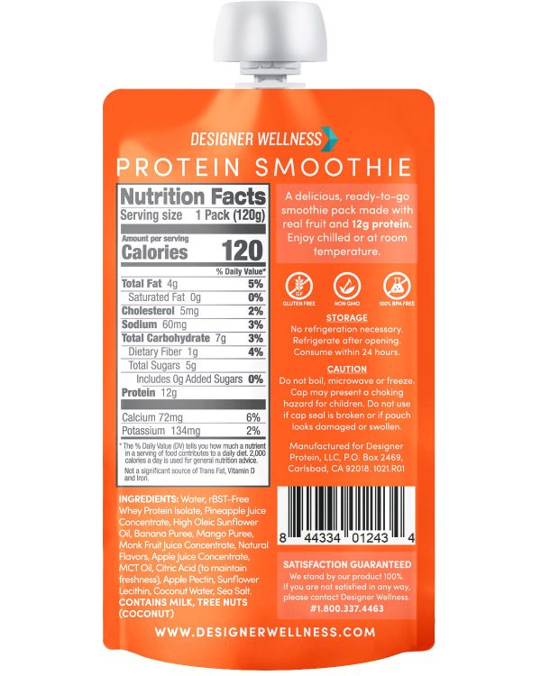 Protein Smoothie - Mixed Berry and Tropical Fruit 24 pack Online Sale