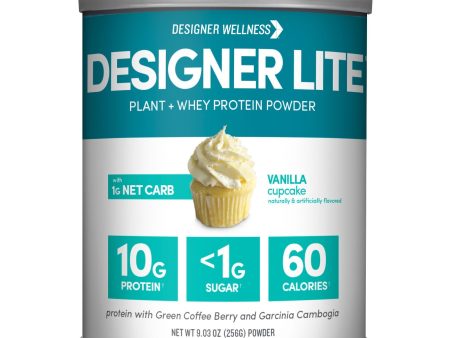 Designer Lite: Low Calorie Protein Powder | Vanilla Cupcake For Cheap